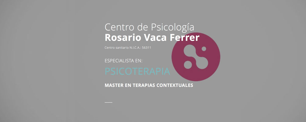 Rosario Vaca Ferrer, psicólogos en El Puerto de Santa María